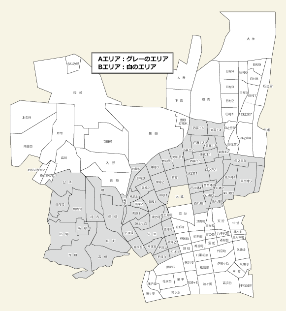 ポスティング・地図